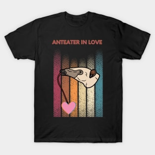 Funny Anteater in Love T-Shirt
